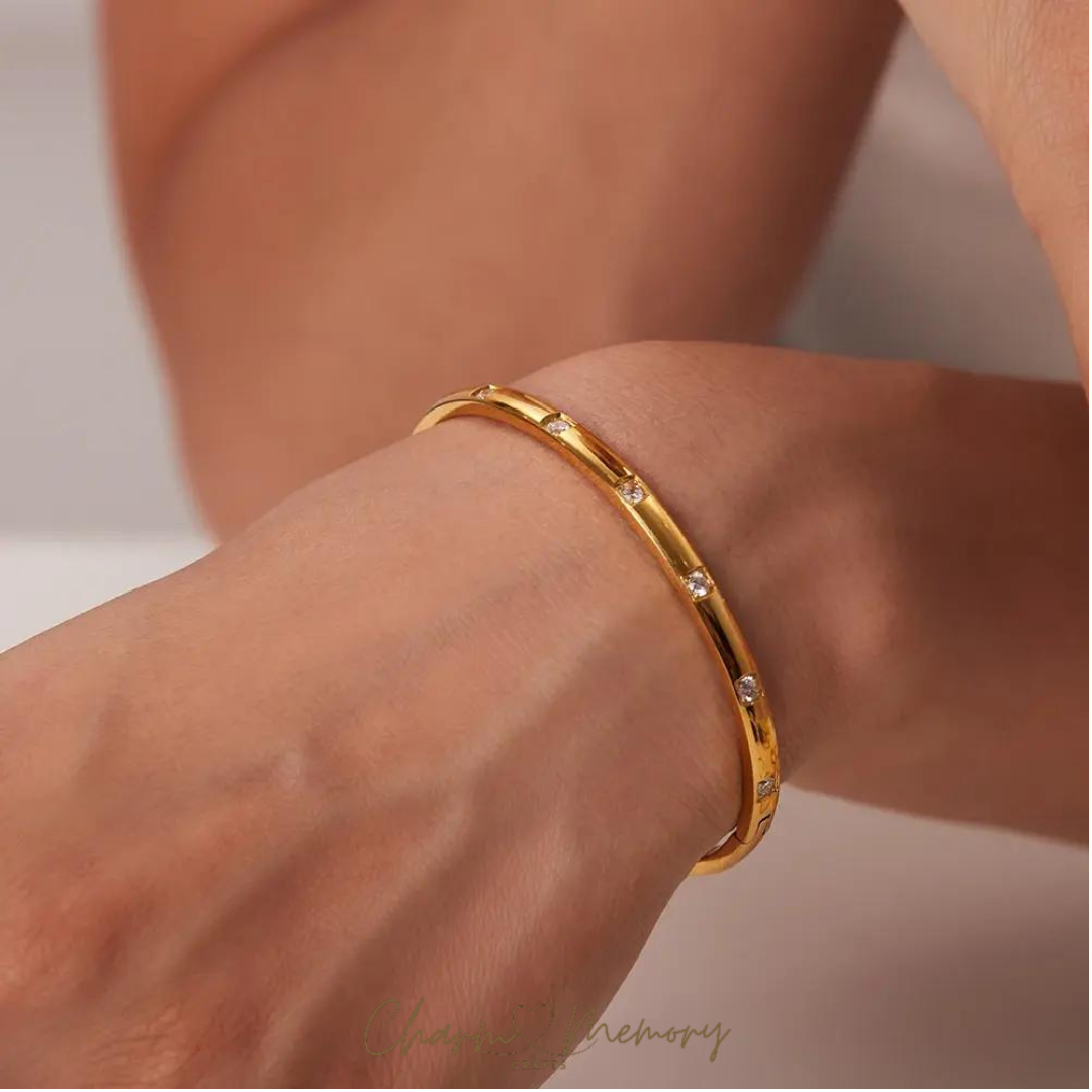 Minimalist Bracelet Gold-Plated 18K