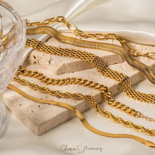 Delicate Bracelets: 18K Gold Plated Beauties